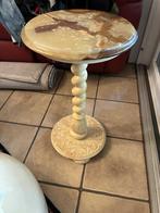 Tafeltje, Huis en Inrichting, Tafels | Bijzettafels, Minder dan 55 cm, Gebruikt, Rond, Hout