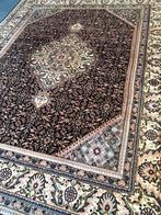 Perzisch tapijt handgeknoopt Bidjar  vloerkleed, Gebruikt, Bruin, 200 cm of meer, Ophalen of Verzenden