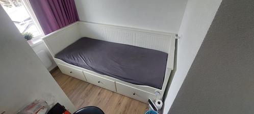 Hemnes IKEA Bed - Wit - 90x200, Huis en Inrichting, Slaapkamer | Bedden, Gebruikt, Eenpersoons, 90 cm, 200 cm, Hout, Wit, Ophalen