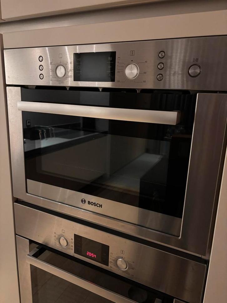 Bosch Combi-Magnetron - Defect - Stopt na 37 seconden, Witgoed en Apparatuur, Ovens, Niet werkend, Inbouw, Oven met grill, 45 tot 60 cm