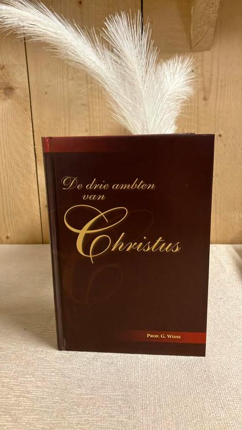 KR-1 Prof G Wisse - De drie ambten van Christus, Boeken, Godsdienst en Theologie, Zo goed als nieuw, Ophalen of Verzenden