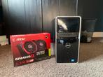 Dell Inspiron 660 desktop met MSI GTX 1050 Gaming X, Ophalen of Verzenden, Zo goed als nieuw, Gaming, SSD