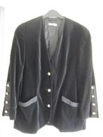 JASJE FLUWEEL MET SATIJN, Zwart, Maat 42/44 (L), Ophalen of Verzenden, Zo goed als nieuw