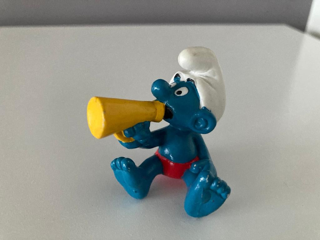 Schleich smurf, Verzamelen, Smurfen, Ophalen of Verzenden, Zo goed als nieuw, Overige Smurfen, Poppetje, Figuurtje of Knuffel