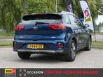 KIA Niro 1.6 GDi Hybrid 141pk DCT6 DynamicLine | DAB+ | Came, 12 maanden, Euro 6, Blauw, Leder en Stof