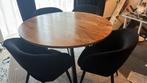 Mango Eettafel rond, Ophalen of Verzenden, Zo goed als nieuw, Rond, 100 tot 150 cm