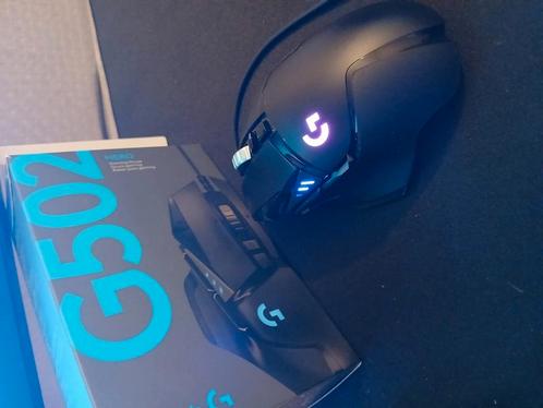 Logitech G Logitech G502 HERO, Computers en Software, Muizen, Zo goed als nieuw, Rechtshandig, Ophalen of Verzenden