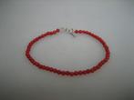 Antieke Bloedkoralen Baby Armbandje, Verzenden, Nieuw, Rood, Armband