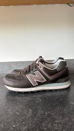 New Balance 574 Classic sneakers bruin leer maat 40.5, Bruin, New Balance, Ophalen of Verzenden, Sneakers of Gympen