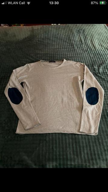 Leuke Unisex Dungestreepte Casual Trui - Wool & Co - Maat M beschikbaar voor biedingen