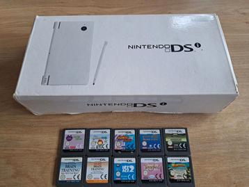 10 losse spellen met Nintendo DSi in doos beschikbaar voor biedingen