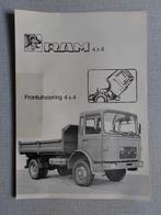Brochure / Folder RAM 4x4, Ophalen of Verzenden, Gelezen, Overige merken