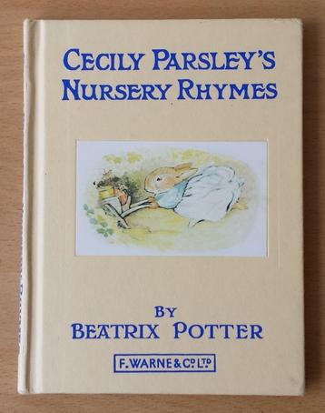 Cecily Parsley's Nursery Rhymes - Beatrix Potter - jaren 70? beschikbaar voor biedingen