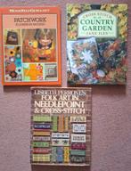 Diverse boeken over Borduren en Patchwork, Ophalen of Verzenden, Gelezen, Borduren en Naaien, Diverse schrijvers