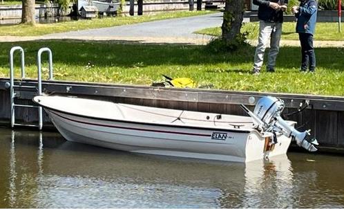 Elan T 401 L  met Honda 6 pk 4 stroke, Watersport en Boten, Vis- en Consoleboten, Zo goed als nieuw, Tot 10 pk, 3 tot 6 meter