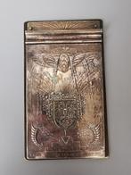Amsterdamse school notitieblokhouder Vrijmetselarij Schild, Antiek en Kunst, Verzenden