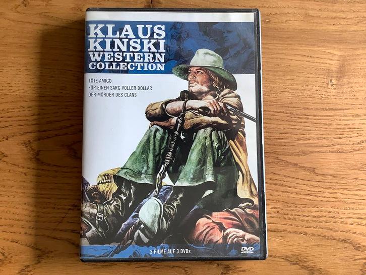 11). Klaus Kinski Western Collection, met 3 westerns., Cd's en Dvd's, Dvd's | Avontuur, Zo goed als nieuw, Alle leeftijden, Ophalen of Verzenden