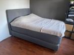 Dunvik boxspring 160x200, Ophalen, Tweepersoons, Zo goed als nieuw, 200 cm