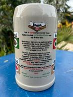 Brand Bier bierpul 1 Liter - 1979/1980 - Collectors item, Ophalen of Verzenden, Nieuw, Pul(len), Brand