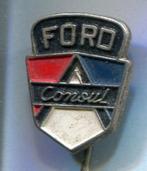 Ford Consul zilverkleurig auto speldje ( A_258 ), Verzamelen, Transport, Speldje of Pin, Zo goed als nieuw, Verzenden