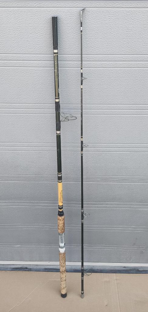 Albatros Boothengel Holglas 2,70 Meter 2 Delig, Watersport en Boten, Hengelsport | Zeevissen, Gebruikt, Werphengel, Ophalen