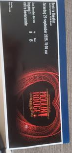 1 kaartje Moulin Rouge Musical, Tickets en Kaartjes, Theater | Musical, Eén persoon, September