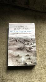 Salomon Kroonenberg - De menselijke maat, Ophalen of Verzenden, Zo goed als nieuw, Salomon Kroonenberg