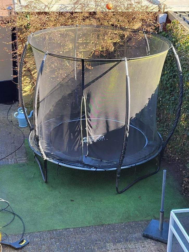 Trampoline, Kinderen en Baby's, Speelgoed | Buiten | Trampolines, Gebruikt, Ophalen