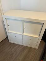 Kallax 2x2 met laden en deurtjes, Ophalen, Gebruikt