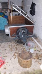 Aanhanger bagagewagen dichte bak fietsendrager, Ophalen