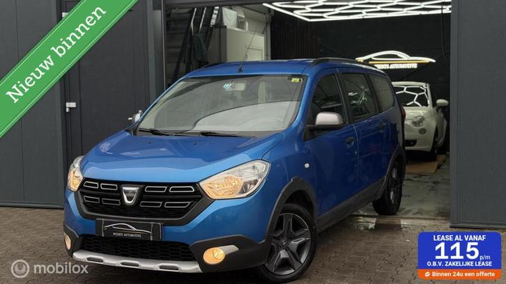 Dacia Lodgy 1.2 TCe Série Limitée Stepway 1e eigenaar|bomb, Auto's, Dacia, Bedrijf, Te koop, Lodgy, ABS, Achteruitrijcamera, Airbags