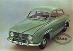 SUBLIEME SAAB 96 Reclame ansichtkaart, Ophalen of Verzenden, Ongelopen, Voertuig