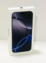 3x iPhone 16 Pro 128GB – Titanium Zwart – Nieuw in seal – OP, Ophalen of Verzenden, Nieuw, Zwart, 128 GB