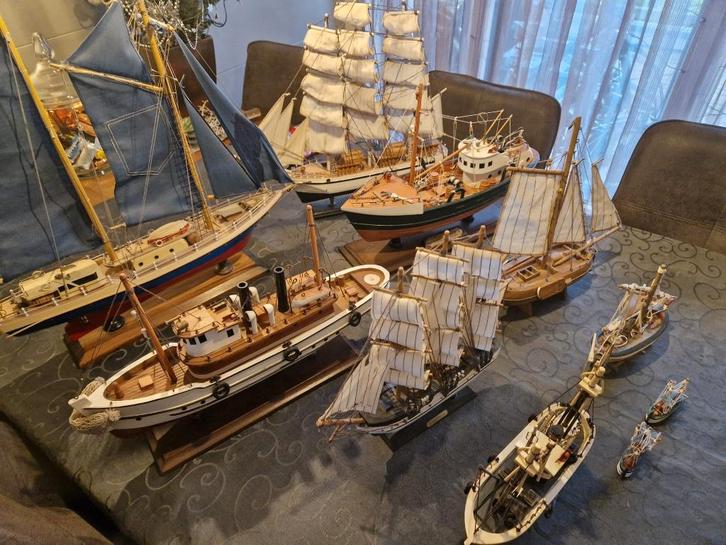 model boten, Hobby en Vrije tijd, Modelbouw | Boten en Schepen, Zo goed als nieuw, Ophalen of Verzenden