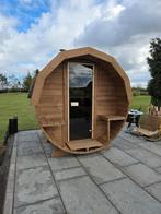2,5M Barrel Sauna Gratis Levering en Plaatsing, Sport en Fitness, Sauna, Ophalen of Verzenden, Nieuw, Complete sauna