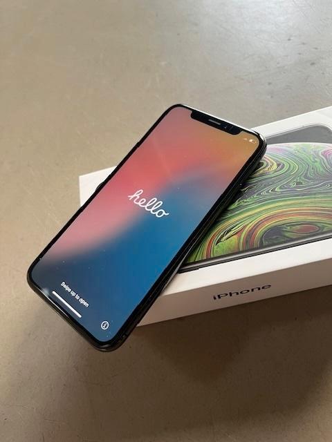 iPhone XS 256 GB, in perfecte staat, kleur zwart, Telecommunicatie, Mobiele telefoons | Apple iPhone, Zo goed als nieuw, 256 GB