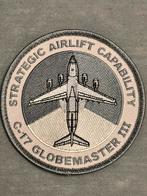 Embleem RNLAF C-17 Globemaster III, Verzamelen, Verzenden, Luchtmacht, Nederland, Embleem of Badge