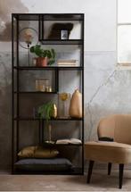 Metalen vakkenkast Teun - Roomdivider - 185x85x35 cm, Huis en Inrichting, Ophalen, Met plank(en), Gebruikt, 50 tot 100 cm