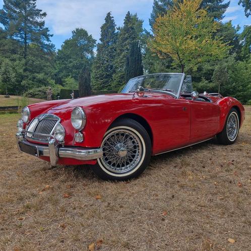 MG A1600 1962  nieuwe motor en 5 speed versnellingsbak, Auto's, MG, Particulier, A, Benzine, Cabriolet, Handgeschakeld, Origineel Nederlands