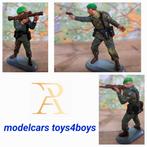 Britains Super Details Vintage Green Berrets Commando's 1/32, Antiek en Kunst, Verzenden