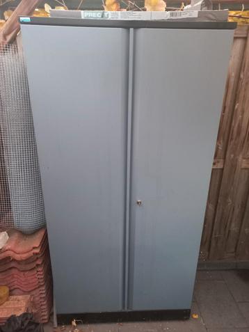 KÜPPER Opbergkast - Staal, 180x91x45cm beschikbaar voor biedingen