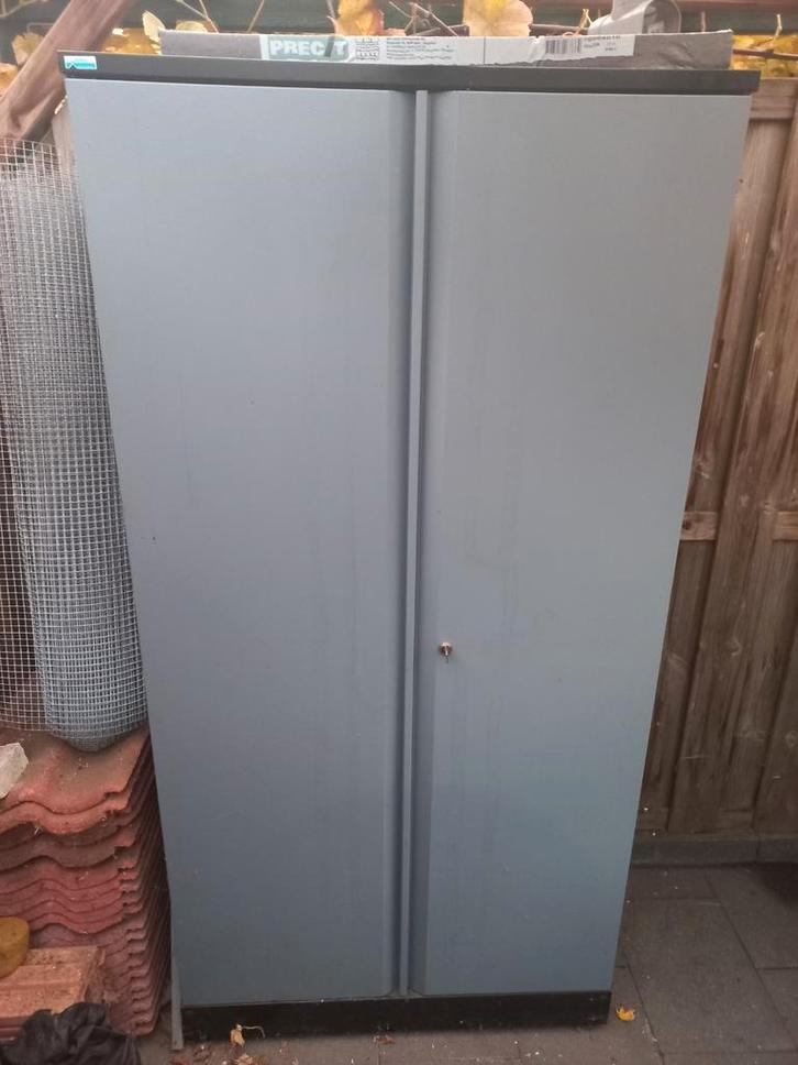 KÜPPER Opbergkast - Staal, 180x91x45cm, Doe-het-zelf en Verbouw, Werkbanken, Zo goed als nieuw, 70 tot 120 cm, Ophalen