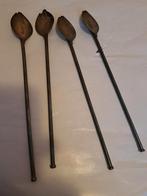 Vintage cocktail rietjes - Set van 4, Antiek en Kunst, Ophalen of Verzenden