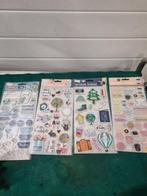 clipboard stickers vier vellen verschillende, Ophalen of Verzenden, 'T Olde Gre-j, Info@toldegrej.nl, Endepoelstraat 20f Didam