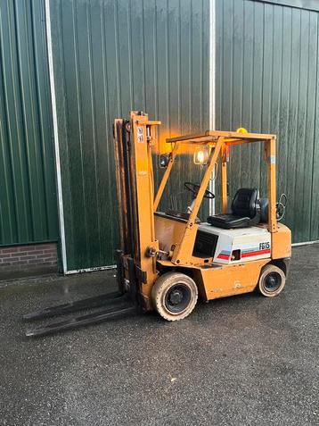 Heftruck komatsu fb15 lpg non marking goedwerkend✅ beschikbaar voor biedingen