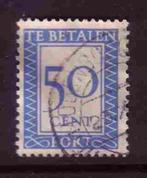 Nederland 1947 P100 Port 50c, Gest, Postzegels en Munten, Postzegels | Nederland, Ophalen of Verzenden, Na 1940, Gestempeld