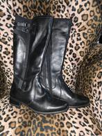 EasyFlex Leren Laarzen Maat 40 - Brede Kuit, Kleding | Dames, Schoenen, Hoge laarzen, Zwart, Nieuw, Ophalen of Verzenden