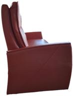 lederen 2,5 zits bankstel, Huis en Inrichting, Banken | Bankstellen, Ophalen, Gebruikt, Overige maten, Minder dan 75 cm