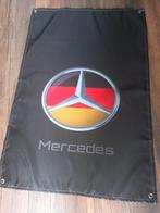 MERCEDES BENZ BANNER 60X90 MET BEVESTIGGINGS OGEN, Ophalen of Verzenden, Nieuw