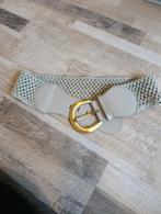 Grijze elastische riem, 5 cm of meer, Ophalen of Verzenden, Zo goed als nieuw, Overige kleuren